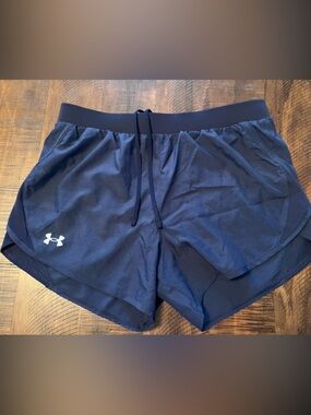 Under Armour Women’s Navy Blue Performance Running Shorts